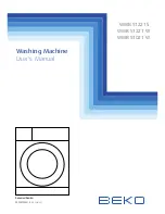 Beko WMB 51021 W User Manual preview