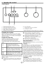 Предварительный просмотр 9 страницы Beko WMB 60811 FM User Manual