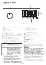 Предварительный просмотр 8 страницы Beko WMB 60831 User Manual