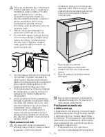 Предварительный просмотр 11 страницы Beko WMB 61021 PL PTM Manual