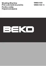Beko WMB 61021 Manual preview
