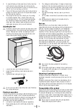 Предварительный просмотр 58 страницы Beko WMB 61031 M User Manual