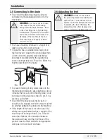 Предварительный просмотр 47 страницы Beko WMB 61032 PL PTM User Manual