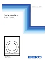 Beko WMB 61041 BL User Manual предпросмотр