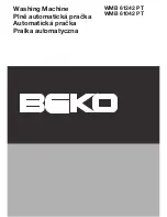 Beko WMB 61042 PT Manual preview
