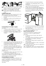 Предварительный просмотр 3 страницы Beko WMB 71031 Manual