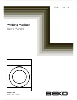 Beko WMB 71043 LMS User Manual preview