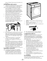 Предварительный просмотр 40 страницы Beko WMB 71231 PTM User Manual