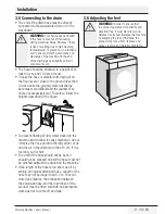 Preview for 11 page of Beko WMB 712411 D User Manual