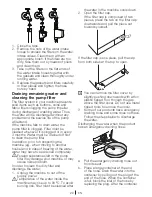 Предварительный просмотр 29 страницы Beko WMB 71442 S Installation & Operating Instructions And Washing Guidance