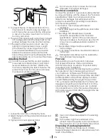 Preview for 4 page of Beko WMB 81041 L User Manual