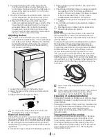 Предварительный просмотр 4 страницы Beko WMB 81241 L User Manual