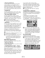 Preview for 51 page of Beko WMB 81241 M Lavatrice User Manual