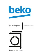 Предварительный просмотр 19 страницы Beko WMB 81242 PTLM User Manual