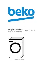 Beko WMB 91242 LA User Manual preview