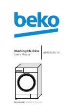 Preview for 24 page of Beko WMB 91242 LA User Manual