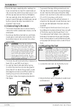 Preview for 12 page of Beko WMB101433L User Manual