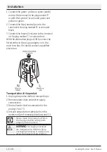 Preview for 14 page of Beko WMB101433L User Manual