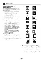 Preview for 13 page of Beko WMB61021S Installation & Operating Instructions And Washing Guidance