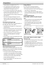 Preview for 18 page of Beko WMB91233LW User Manual