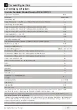 Preview for 7 page of Beko WMB91633LW User Manual