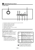 Preview for 19 page of Beko WMC126W Installation And Operating Instructions Manual