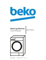 Предварительный просмотр 1 страницы Beko WMC1282W User Manual