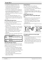 Предварительный просмотр 18 страницы Beko WMC1282W User Manual