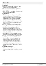 Preview for 17 page of Beko WMC7120W User Manual