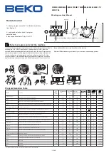 Предварительный просмотр 1 страницы Beko WMD 24560 T R Manual