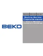 Beko WMD 25080 R User Manual предпросмотр