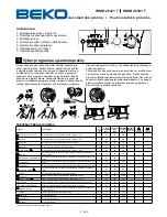 Предварительный просмотр 45 страницы Beko WMD 26101T Manual