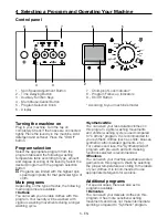 Предварительный просмотр 5 страницы Beko WMD 65085 Manual