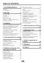 Preview for 3 page of Beko WME 8227 W Installation & Operating  Instructions And Washing Guidanse