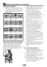 Preview for 12 page of Beko WME 8227 W Installation & Operating  Instructions And Washing Guidanse