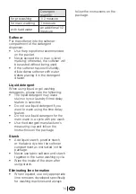 Preview for 14 page of Beko WME 8227 W Installation & Operating  Instructions And Washing Guidanse