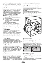 Preview for 17 page of Beko WME 8227 W Installation & Operating  Instructions And Washing Guidanse