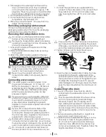 Предварительный просмотр 3 страницы Beko WMI 71241 Important Safety Instructions Manual