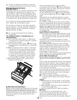 Предварительный просмотр 6 страницы Beko WMI 71241 Important Safety Instructions Manual