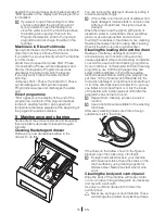 Предварительный просмотр 15 страницы Beko WMI 71241 Important Safety Instructions Manual