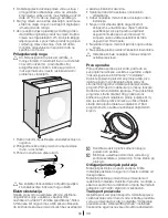 Предварительный просмотр 59 страницы Beko WMI 71241 Important Safety Instructions Manual