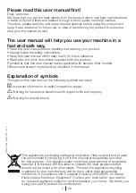 Preview for 2 page of Beko WMI 71641 Installation & Operating Instructions And Washing Guidance