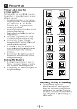 Preview for 13 page of Beko WMI 71641 Installation & Operating Instructions And Washing Guidance