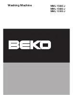 Предварительный просмотр 1 страницы Beko WML 15065 J User Manual