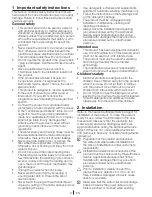 Предварительный просмотр 2 страницы Beko WML 15066 D Instruction Manual