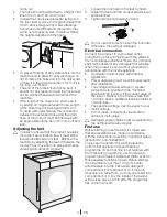 Предварительный просмотр 4 страницы Beko WML 15066 D Instruction Manual