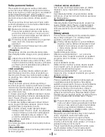 Предварительный просмотр 46 страницы Beko WML 15066 D Instruction Manual