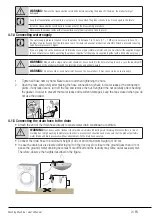 Предварительный просмотр 9 страницы Beko WMP 10744 XA User Manual