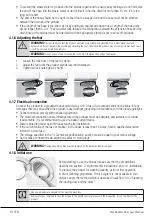 Предварительный просмотр 10 страницы Beko WMP 10744 XA User Manual