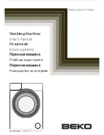 Beko WMY 61021 PTYB3 User Manual предпросмотр